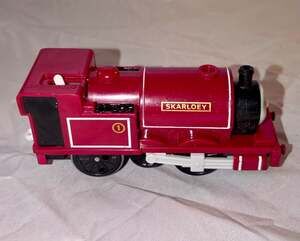 2009 Gullane Thomas & Friends Skarloey Engine Train Mattel.
